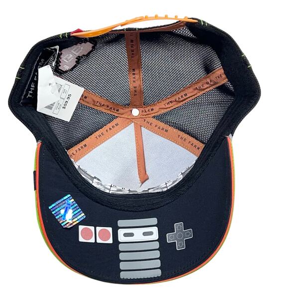 Goorin Bros The Farm Hunted Zapper Nintendo Duck Trucker Snapback Hat Cap - Picture 3 of 5